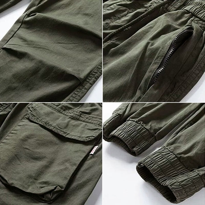 Mateo Elastic cargo pants