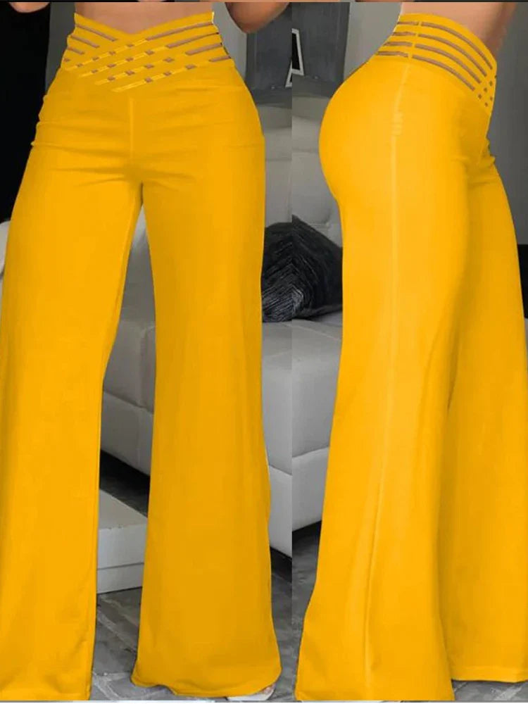 Kennedy Elegant high-waisted pants