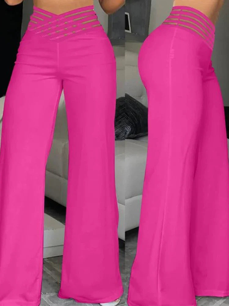 Kennedy Elegant high-waisted pants