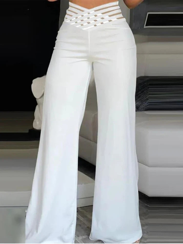 Kennedy Elegant high-waisted pants