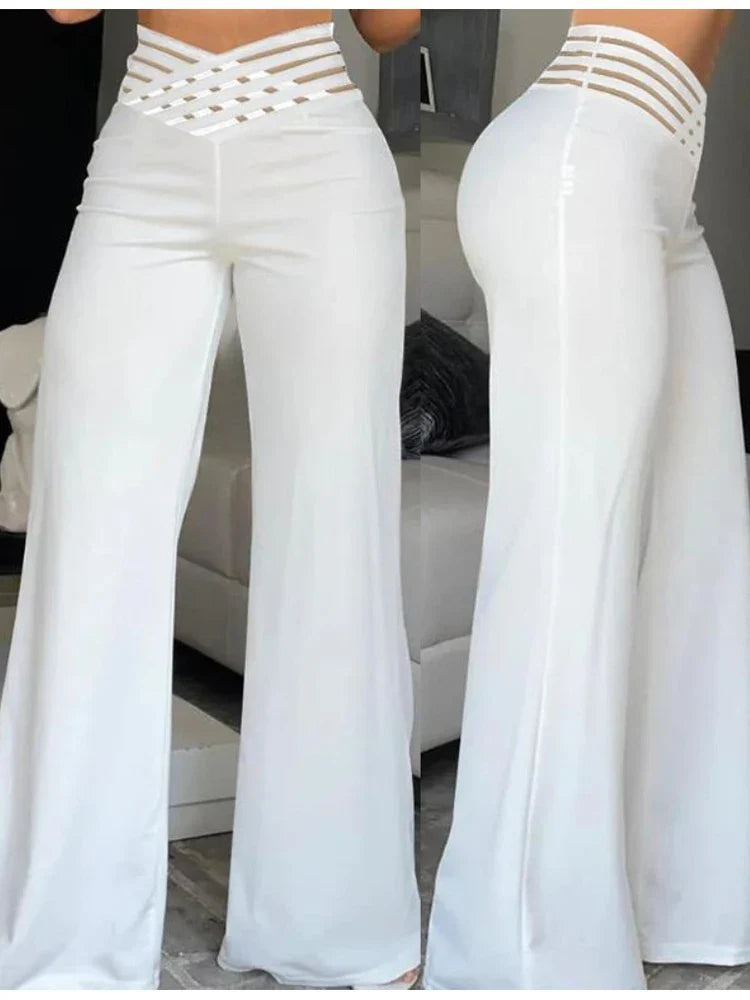 Kennedy Elegant high-waisted pants