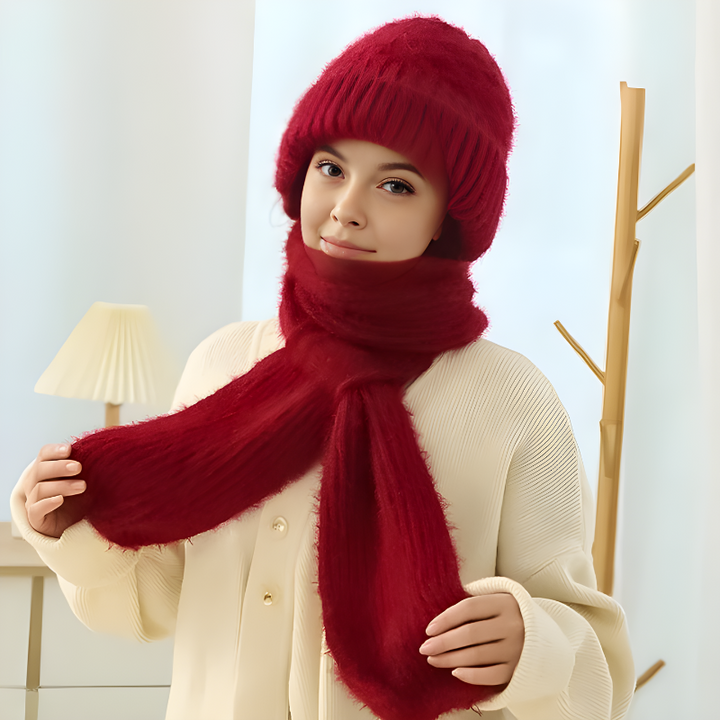 Milo Windproof scarf-bonnet