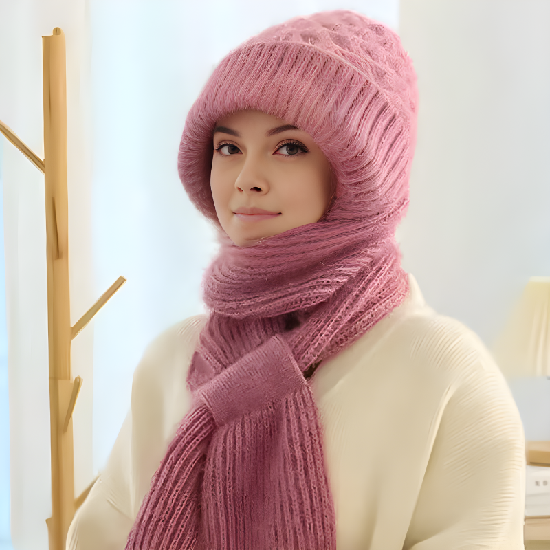 Milo Windproof scarf-bonnet