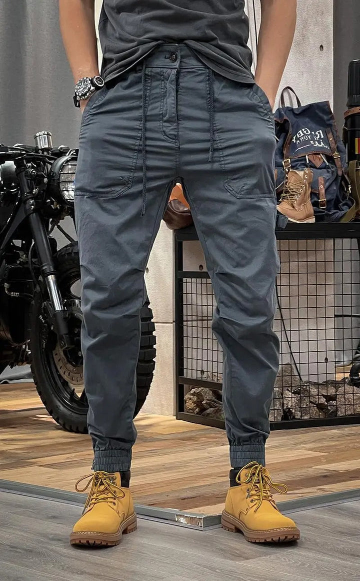 Mateo Elastic cargo pants