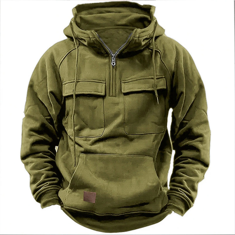 Dave cargo pullover hoodie