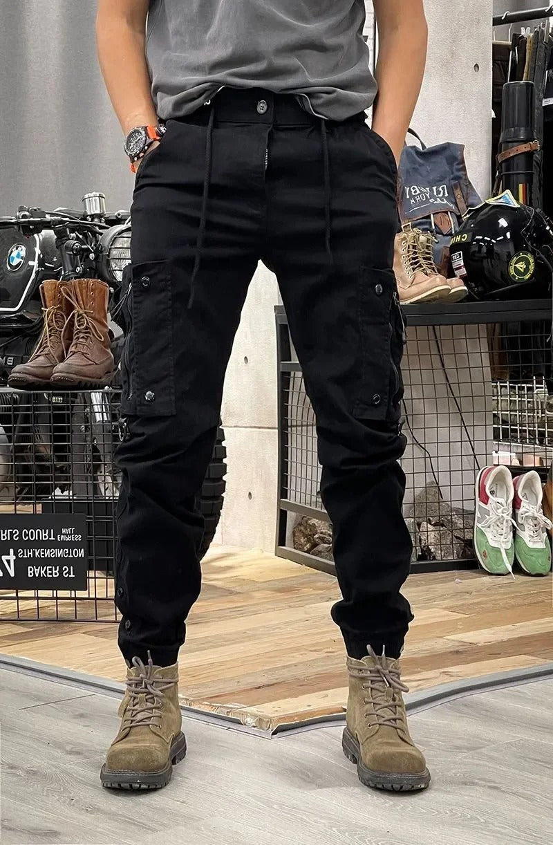 Mateo Elastic cargo pants