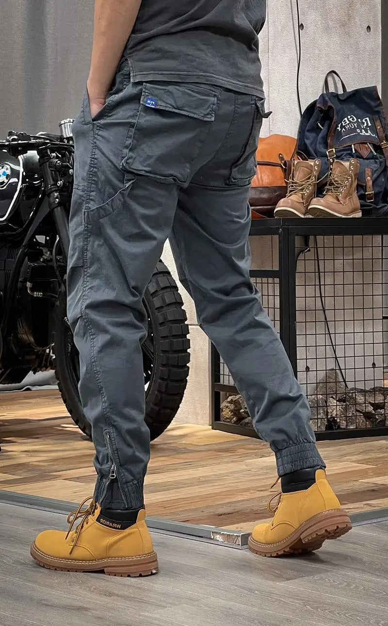 Mateo Elastic cargo pants