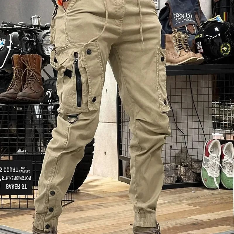 Mateo Elastic cargo pants