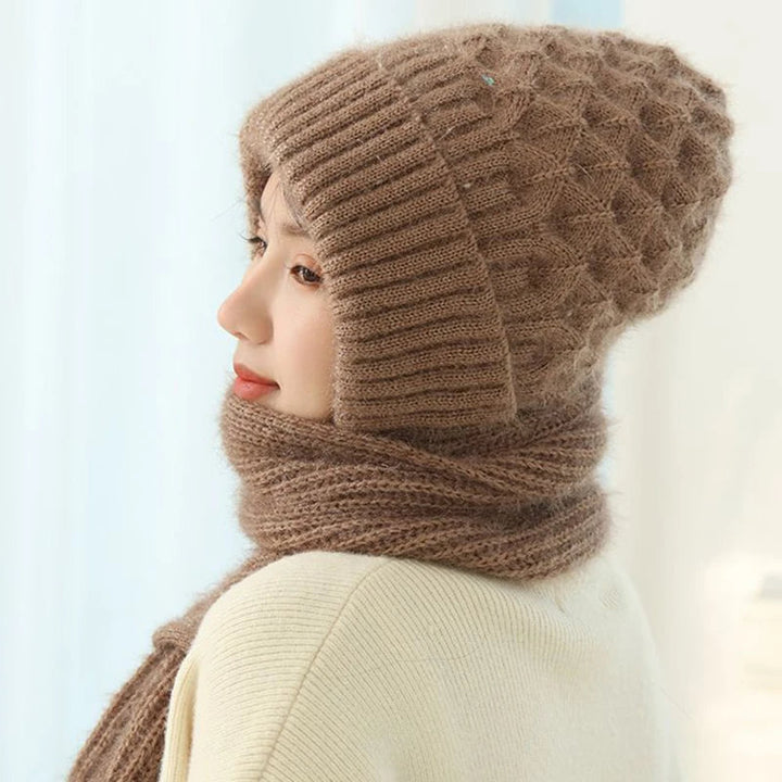 Milo Windproof scarf-bonnet